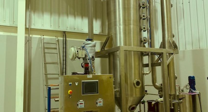 Desulphurizer for grape juice -  Soc. Vinhos Borges S.A. Portugal