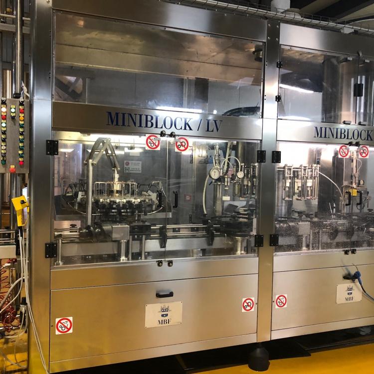 Used filling Monoblock MBF for sale