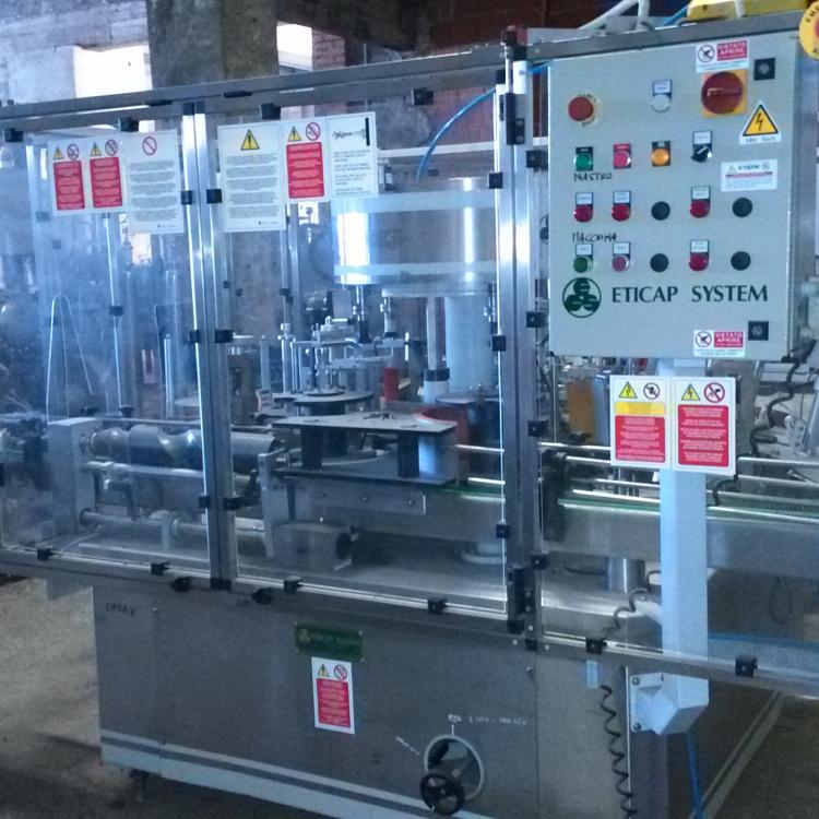 Used Labeller Machine for bottles