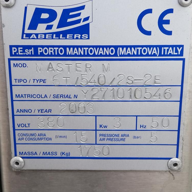 Used Labeller Machine PE